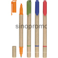 Custom Wholesale Sale Promotional Highlighter Fashion Ball Pen